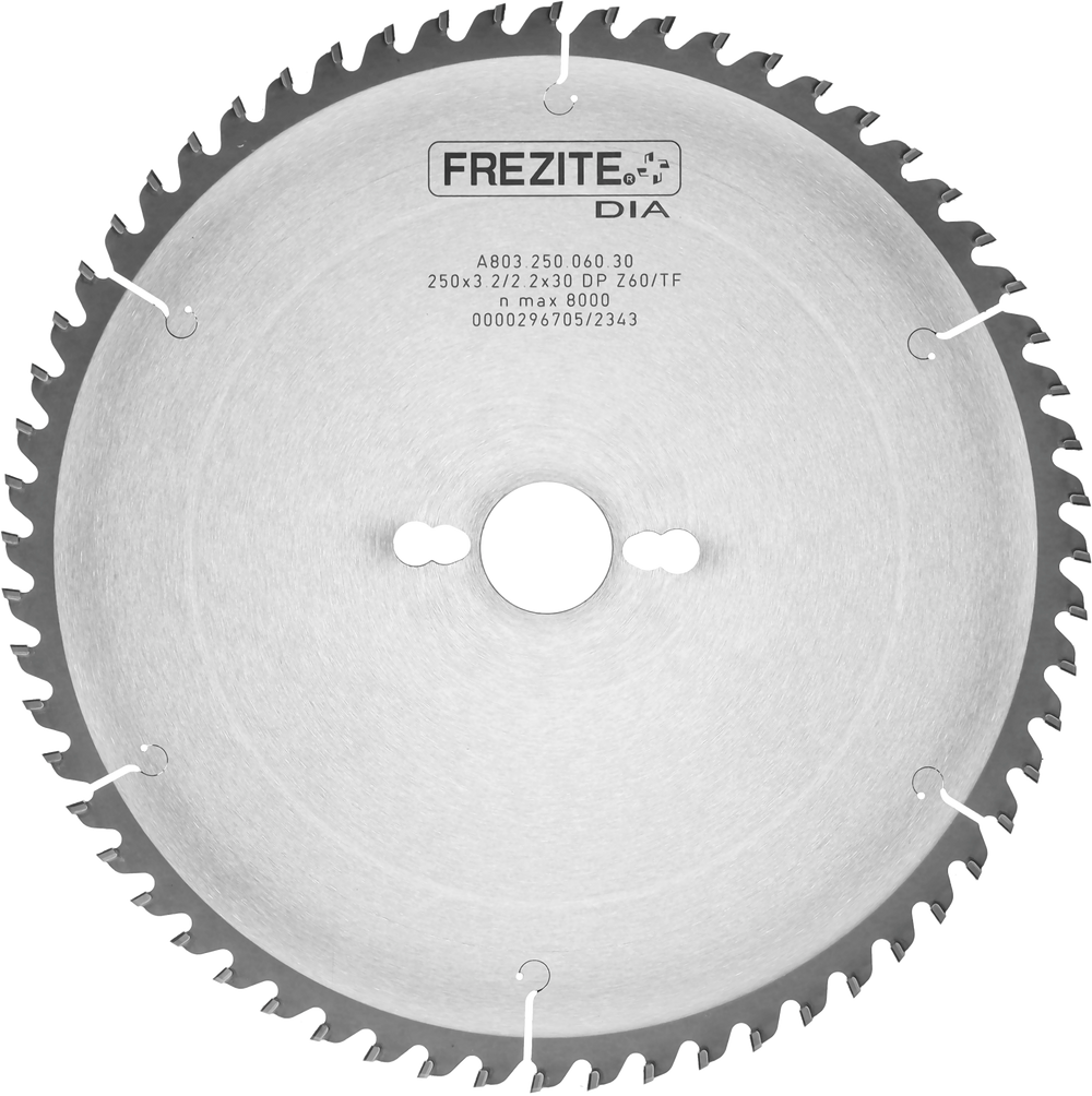 Diamond circular saw blades for panel cutting