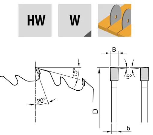 450x4.8x3.0x70 Z14+4 | Circular Saws