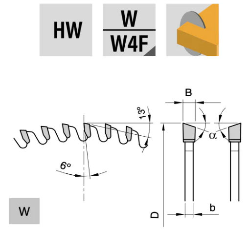 500x4.8x3.5x30x144T ATB | Circular Saws