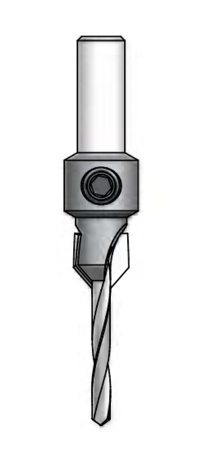 Round Shank Carbide Tipped Countersink