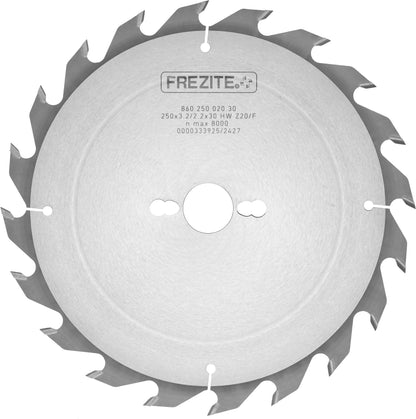 250x3.2x2.2x30x20t  Flat | Circular Saws