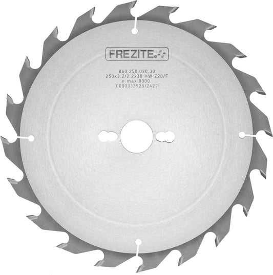 250x3.2x2.2x30x20t  Flat | Circular Saws